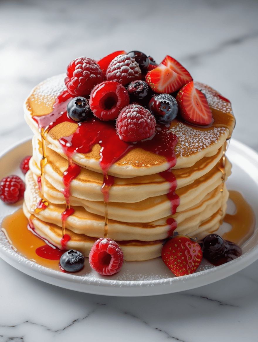 Fluffy Gluten Free Pancakes