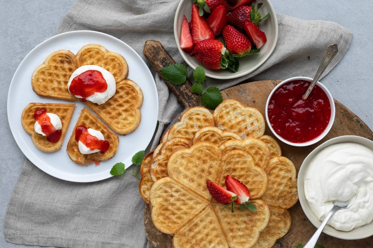 Crispy Gluten Free Waffles